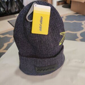 NWT Ski-Doo Unisex Kids Toboggan Beanie Winter Knit Cap Dark Navy OS $39 FLC188